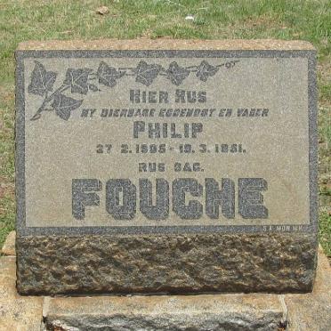 FOUCHE Philip 1905-1951