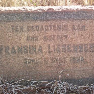 LIEBENBERG Fransina -1932