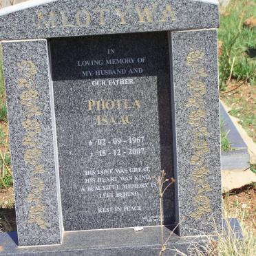 MLOTYWA Photla Isaac 1967-2007