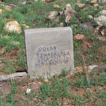 TSHABALALA Solan 1974-1978