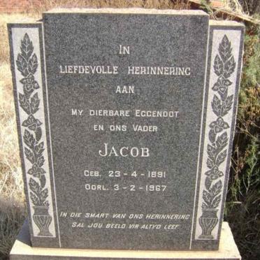 WESTHUIZEN Jacob, v.d. 1891-1967