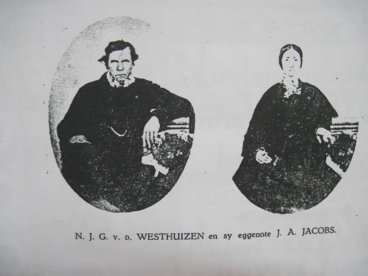 WESTHUIZEN N.J.G., v.d. &amp; J.A. JACOBS