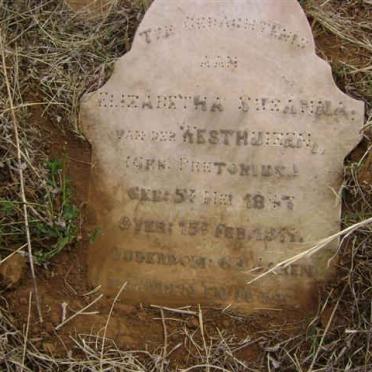 Gauteng, VEREENIGING district, Suikerbosrand, Blesboklaagte 181, farm cemetery_1