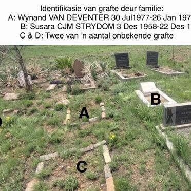 VAN DEVENTER - STRYDOM - ONBEKEND