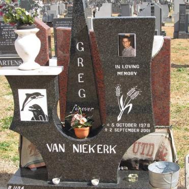 NIEKERK Greg, van 1978-2001