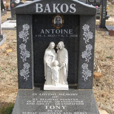 BAKOS Antoine 1932-2006