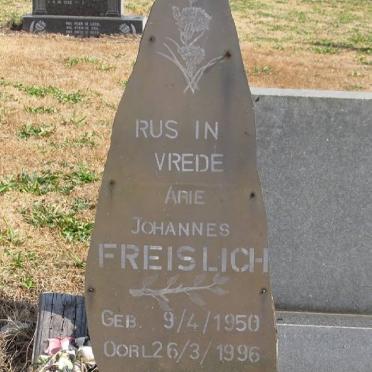 FREISLICH Johannes 1950-1996