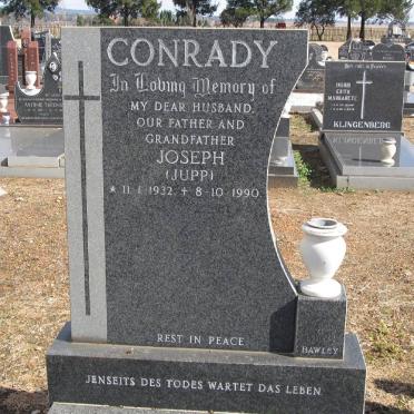 CONRADY Joseph 1932-1990