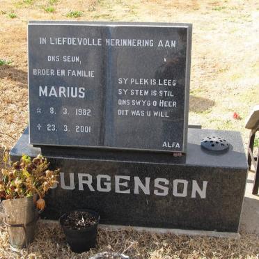 JURGENSON Marius 1982-2001