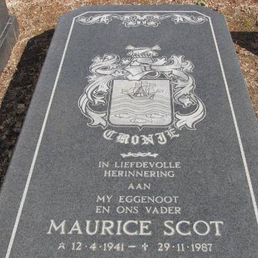 CRONJE Maurice Scot 1941-1987