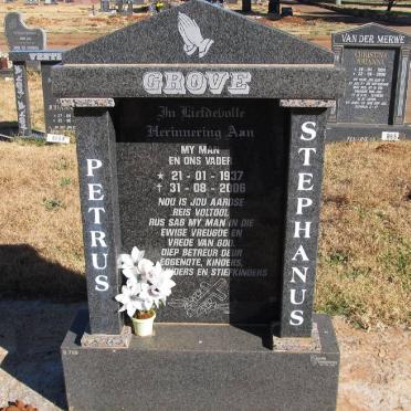 GROVE Petrus Stephanus 1937-2006
