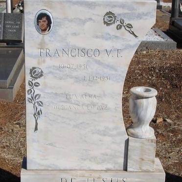 JESUS Francisco V.F., de 1951-1981