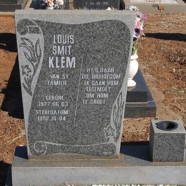 KLEM Louis Smit 1927-1992