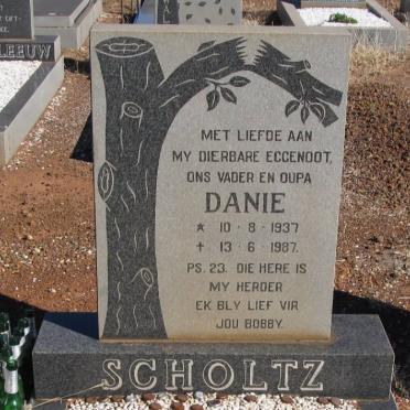 SCHOLTZ Danie 1937-1987