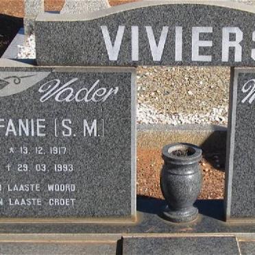 VIVIERS S.M. 1917-1993 &amp; Tina 1920-2008
