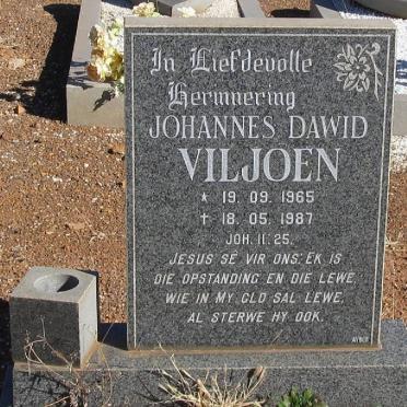 VILJOEN Johannes Dawid 1965-1987