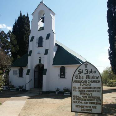 Gauteng, RANDFONTEIN, St John the Divine Anglican Church, Memorial wall