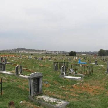 Gauteng, KAGISO, Main cemetery