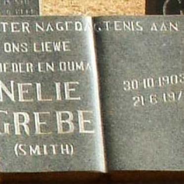 GREBE Nelie nee SMITH 1903-1977