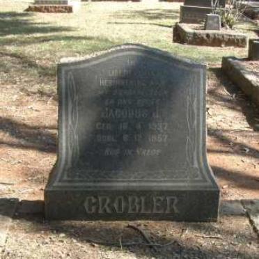 GROBLER Jacobus J. 1937-1957