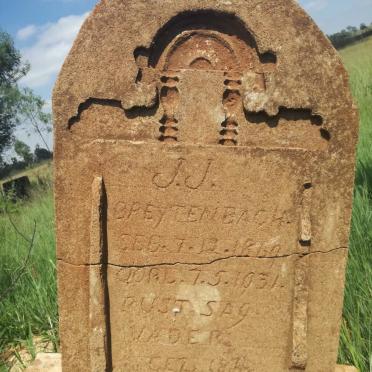 BREYTENBACH Jacob Jacobus 1869-1931