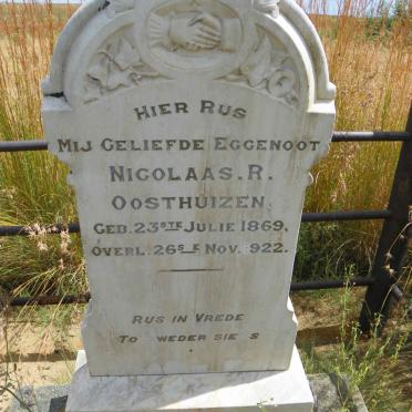 OOSTHUIZEN Nicolaas R. 1869-1922