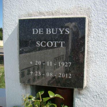 BUYS Scott, de 1927-2012