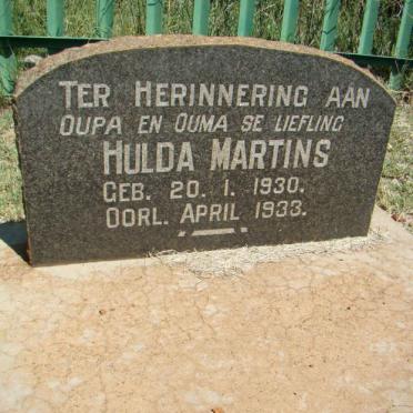 MARTINS Hulda 1930-1933