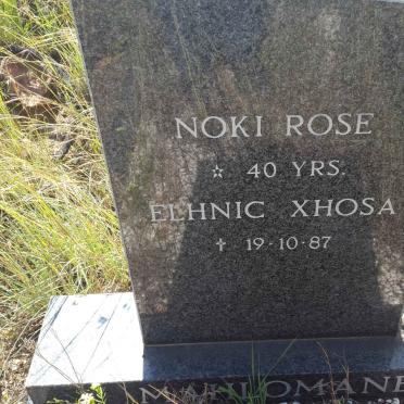 MAHLOMANE Elhnic Xhosa -1987 &amp; Noki Rose