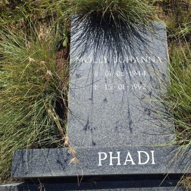PHADI Molly Johanna 1944-1992