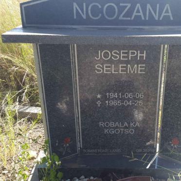 NCOZANA Joseph Seleme 1941-1965