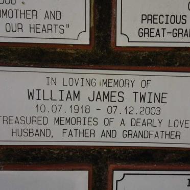 TWINE William James 1918-2003