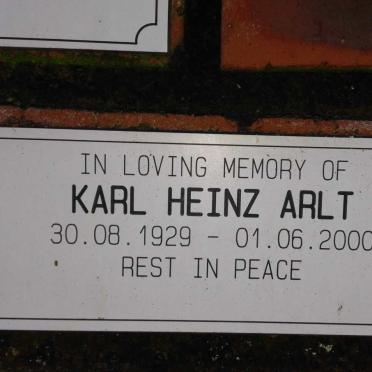 ARLT Karl Heinz 1929-2000