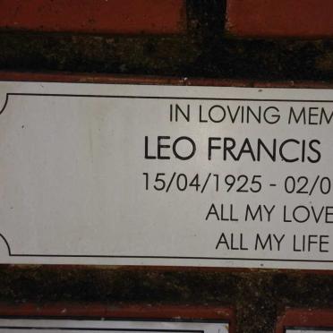 KELLY Leo Francis 1925-1992