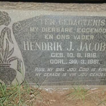 JACOBSZ Hendrik J. 1916-1961