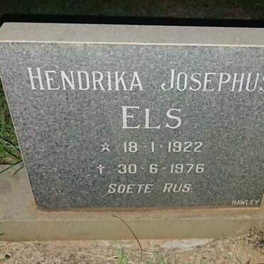 ELS Hendrika Josephus 1922-1976