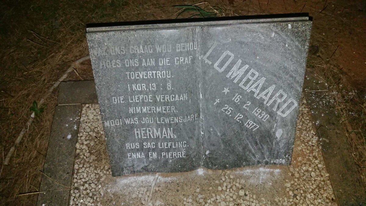 LOMBAARD Herman 1930-1977