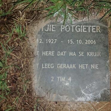 POTGIETER ?jie 1927-2006
