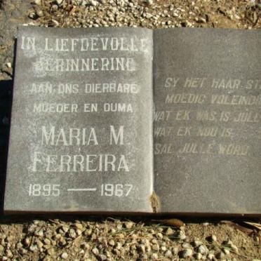 FERREIRA Maria M. 1895-1967