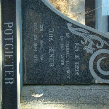 POTGIETER Dirk Renier 1904-1972