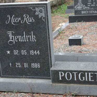 POTGIETER Hendrik 1944-1986