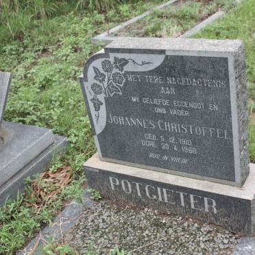 POTGIETER Johannes Christoffel 1910-1968 &amp; Aletta Magaretha 1914-1996
