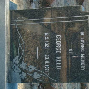 REED George 1921-1971