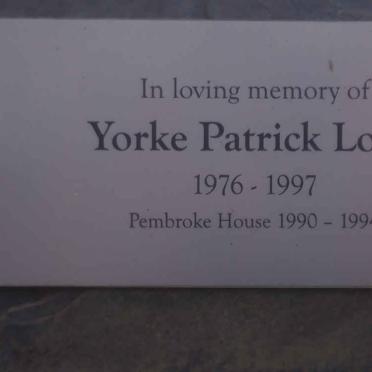 LONG Yorke Patrick 1976-1997