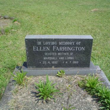 FARRINGTON Ellen 1892-1968