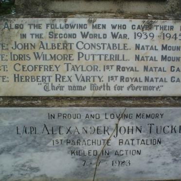 3. WW2 Plaque and Border war