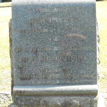 McCULLOUGH Joseph -1926 &amp; Elizabeth Francis -193?