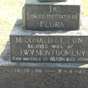 MONTGOMERY Flora McDonald Seton 1890-1947