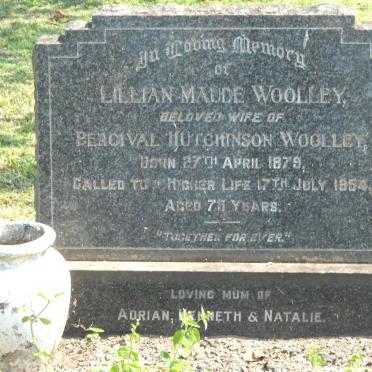 WOOLLEY Lillian Maude 1879-1954