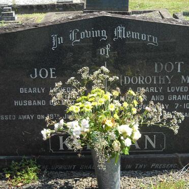 KIERAN Joe -1974 &amp; Dorothy Mary -1987